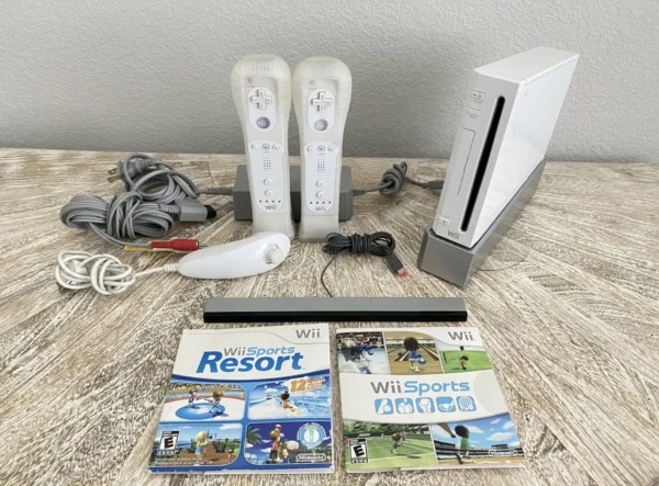 Nintendo Wii game console bundle